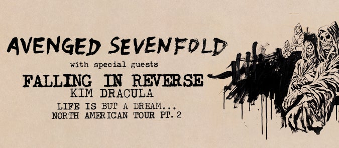 Avenged Sevenfold Tour Setlist 2023 - Tour Date, Tickets, Support