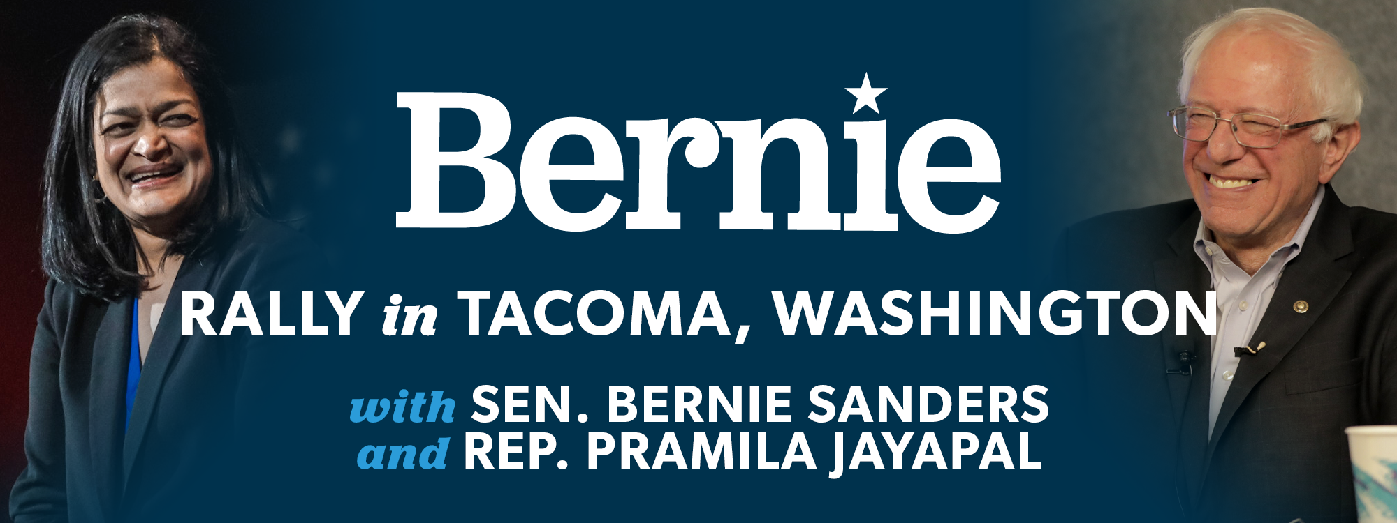 Bernie 2020 Rally in Tacoma