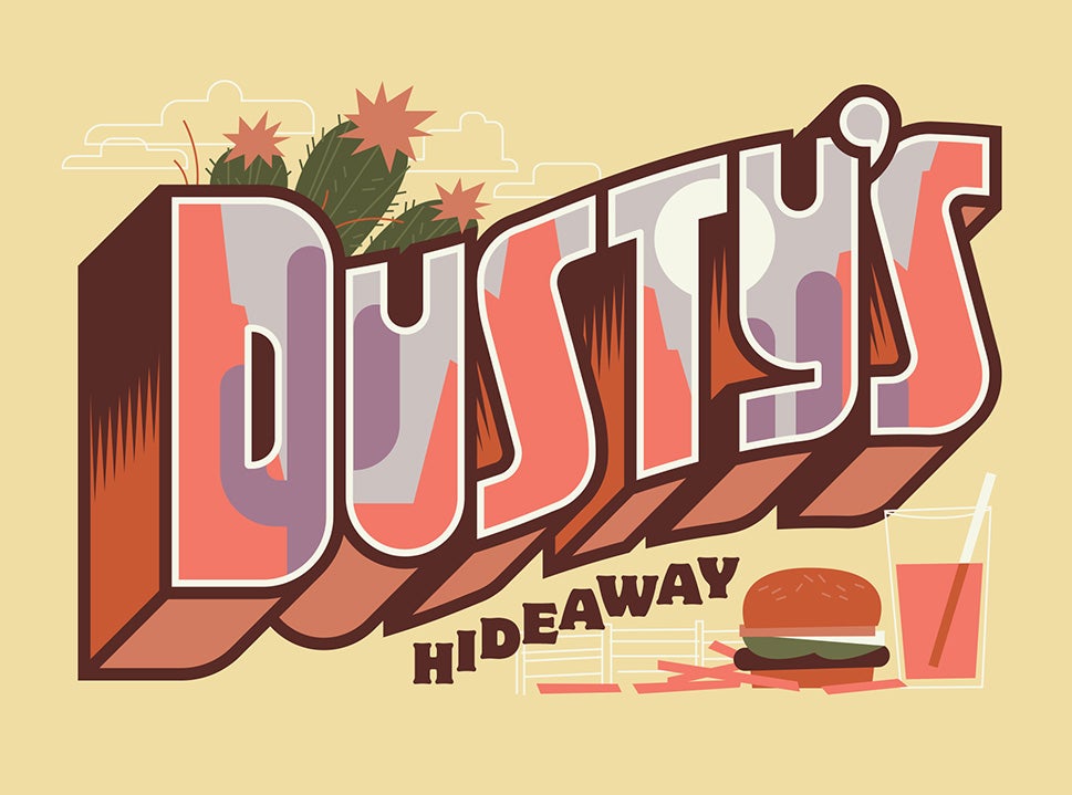Dusty's Hideaway Logo