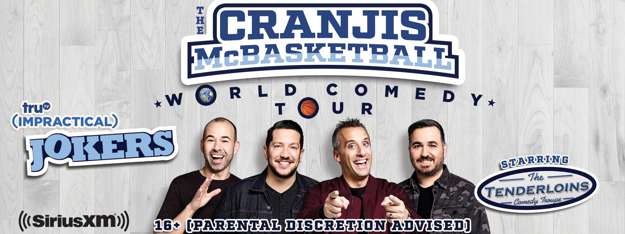 Universal Hollywood Presents Impractical Jokers “The Cranjis McBasketball World Comedy Tour”