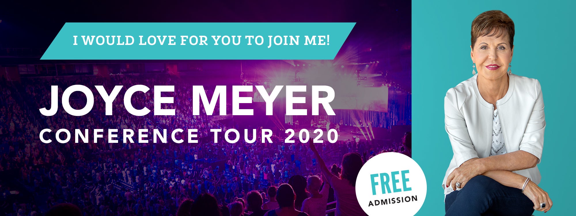 Joyce Meyer Conference Tour 2020