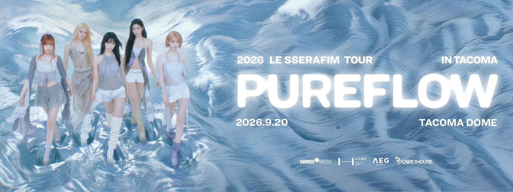 LE SSERAFIM TOUR 'PUREFLOW' IN TACOMA